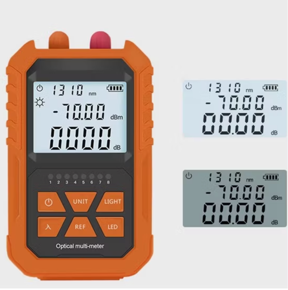 LF063 Handheld OPM 4 in 1 Optical Power Meter  With VFL