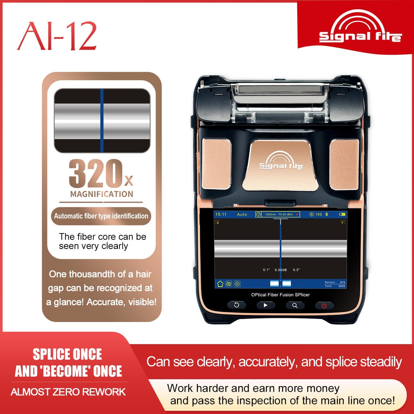 Signal Fire AI-12 automatic heater and integrated cooling rack