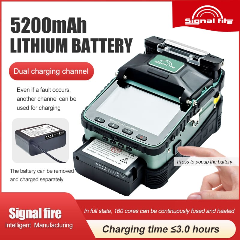 Signal Fire AI6A+  Fusion Splicer 6 Motors Core Alignment with OPM