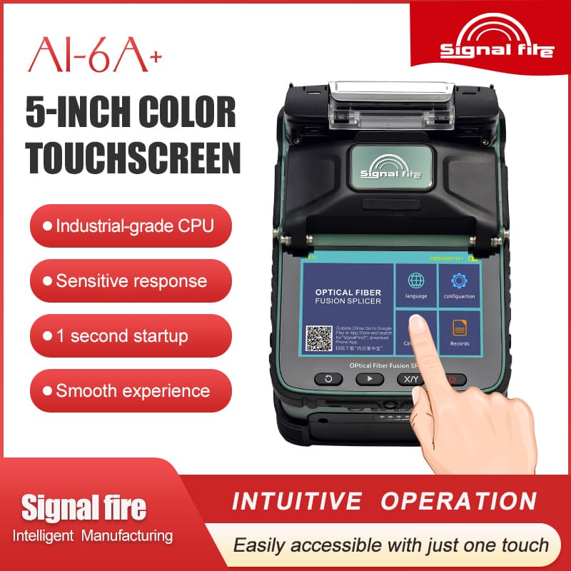 Signal Fire AI6A+  Fusion Splicer 6 Motors Core Alignment with OPM