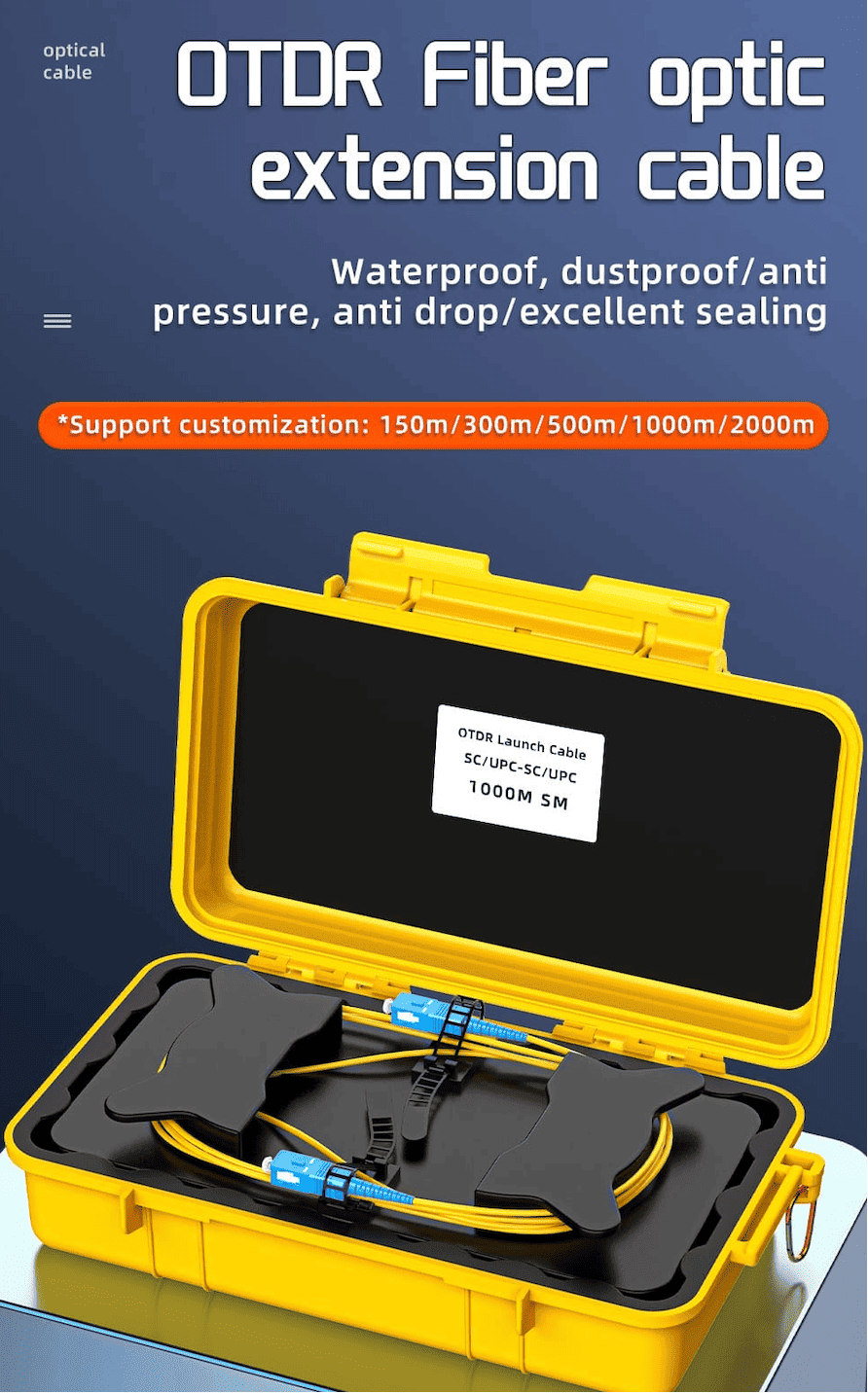 OTDR Fiber Extension Launch Cable Box OTDR Fiber Extension Launch Cable Box