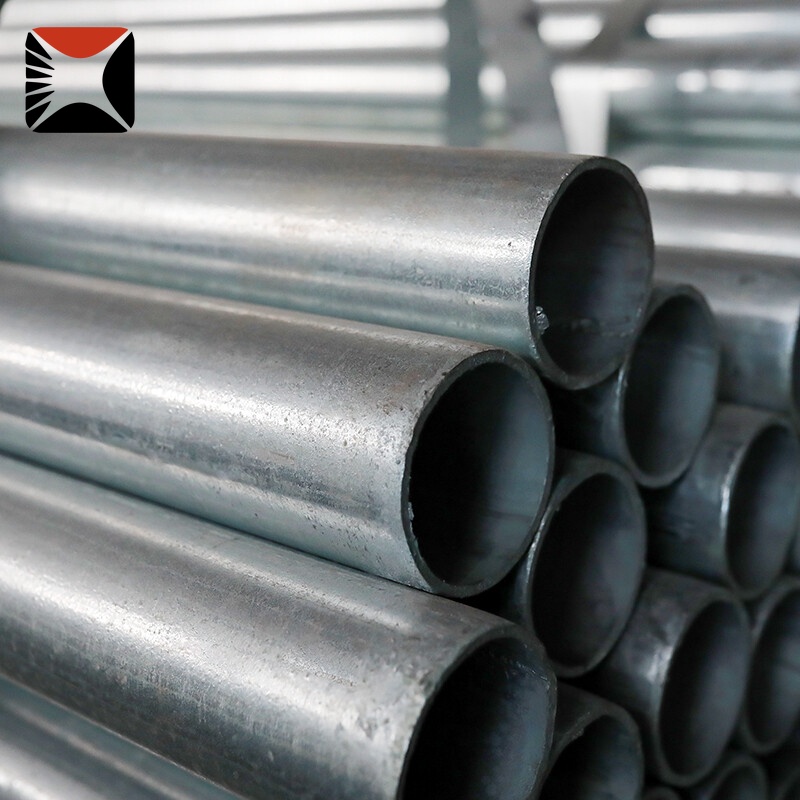 DX51D Galvanized Steel Round Pipe