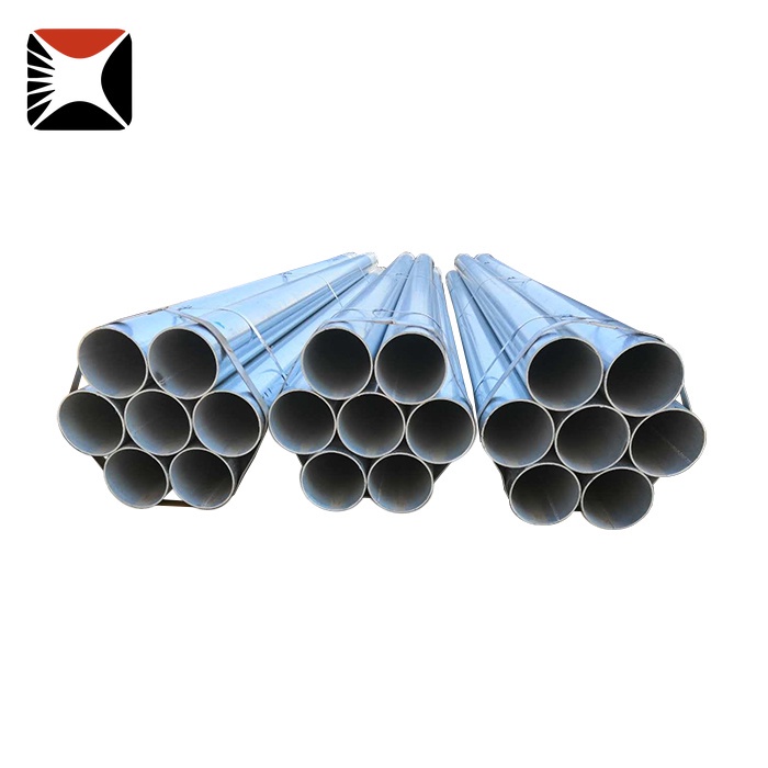 DX51D Galvanized Steel Round Pipe