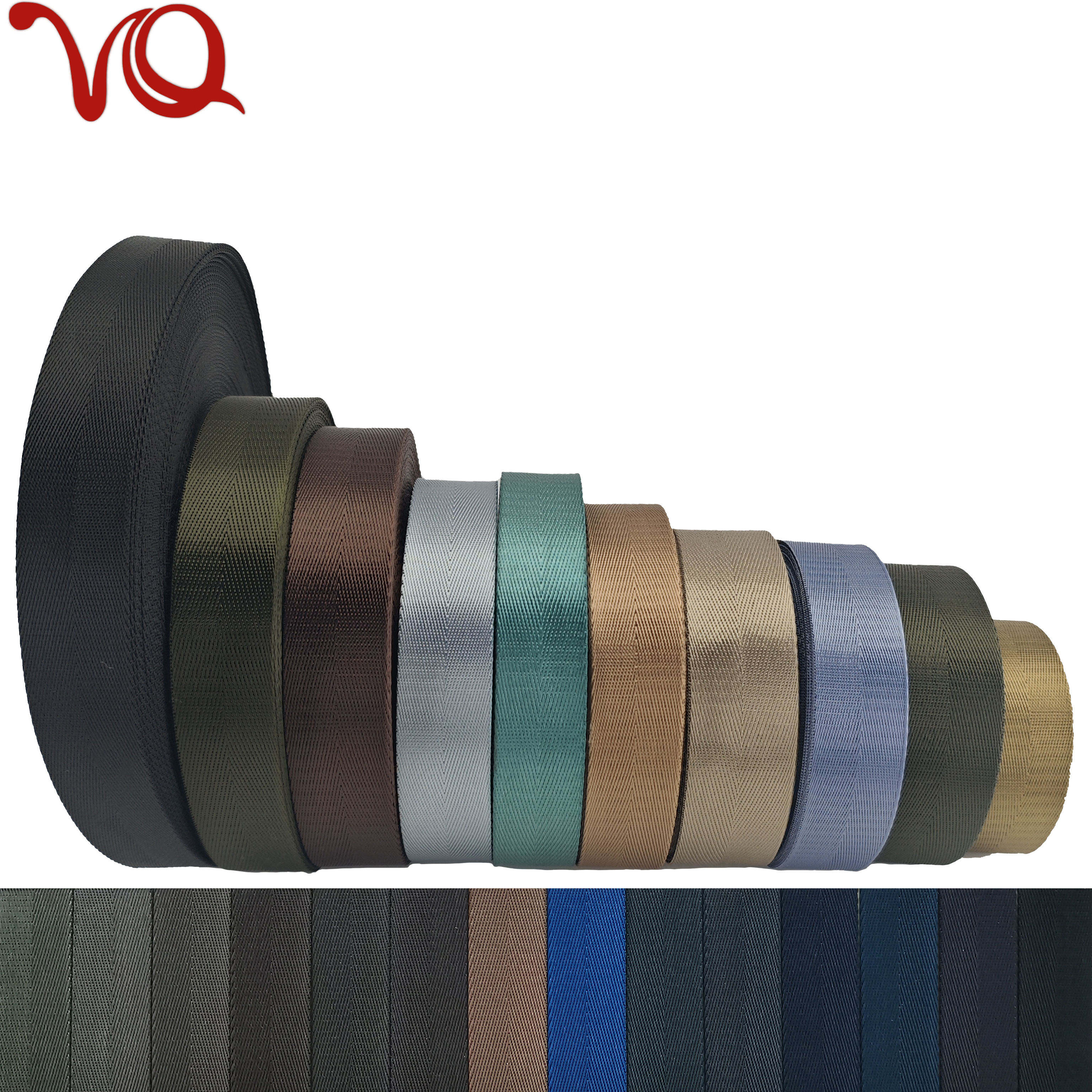Customized Nylon Bag Strap High Quality 100% Nylon Herringbone Webbing Heavy Straps for Bags Hammocks Outdoor Climbing Pet Leash Customized Nylon Bag Strap High Quality 100% Nylon Herringbone Webbing Heavy Straps for Bags Hammocks Outdoor Climbing Pet Leash