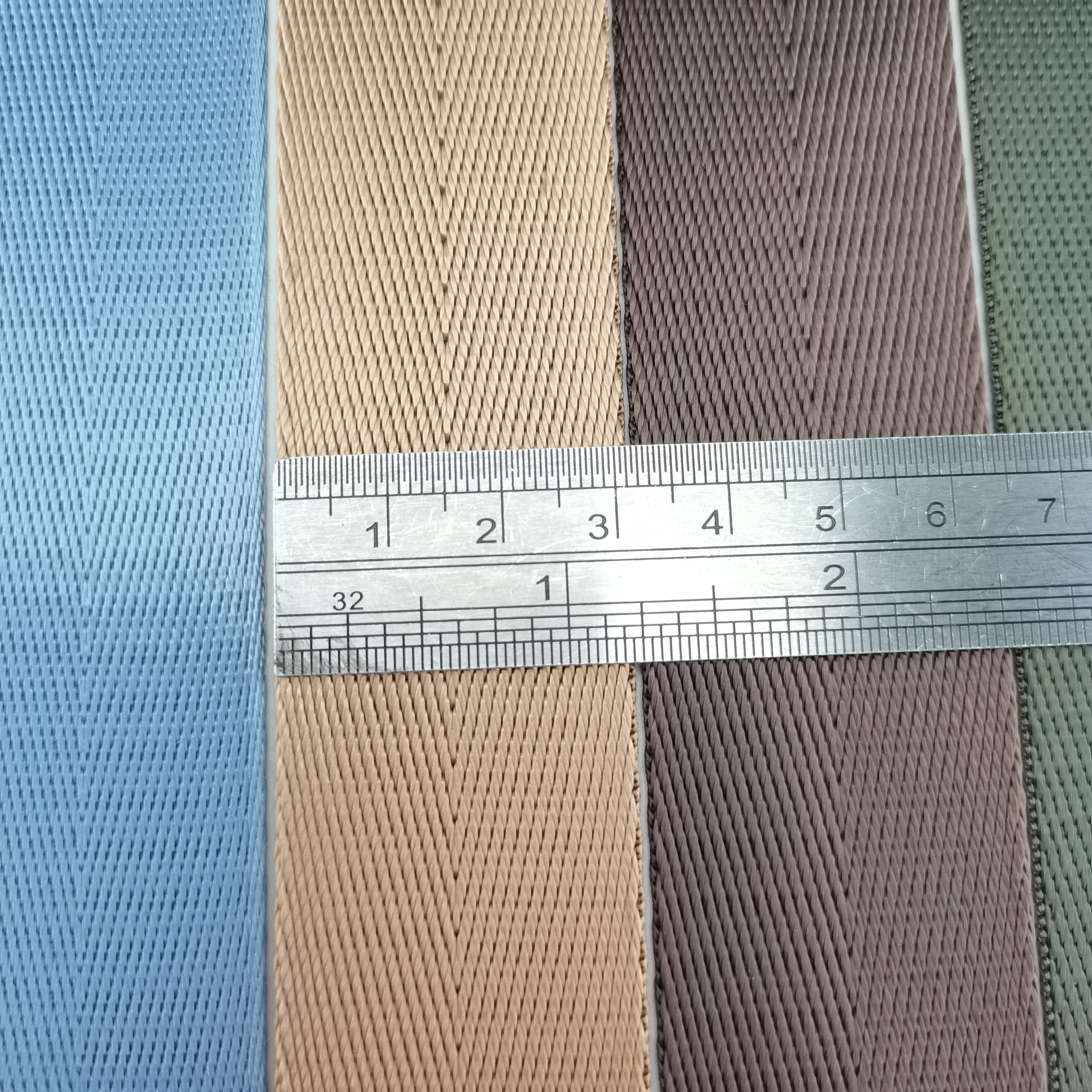 Customized Nylon Bag Strap High Quality 100% Nylon Herringbone Webbing Heavy Straps for Bags Hammocks Outdoor Climbing Pet Leash