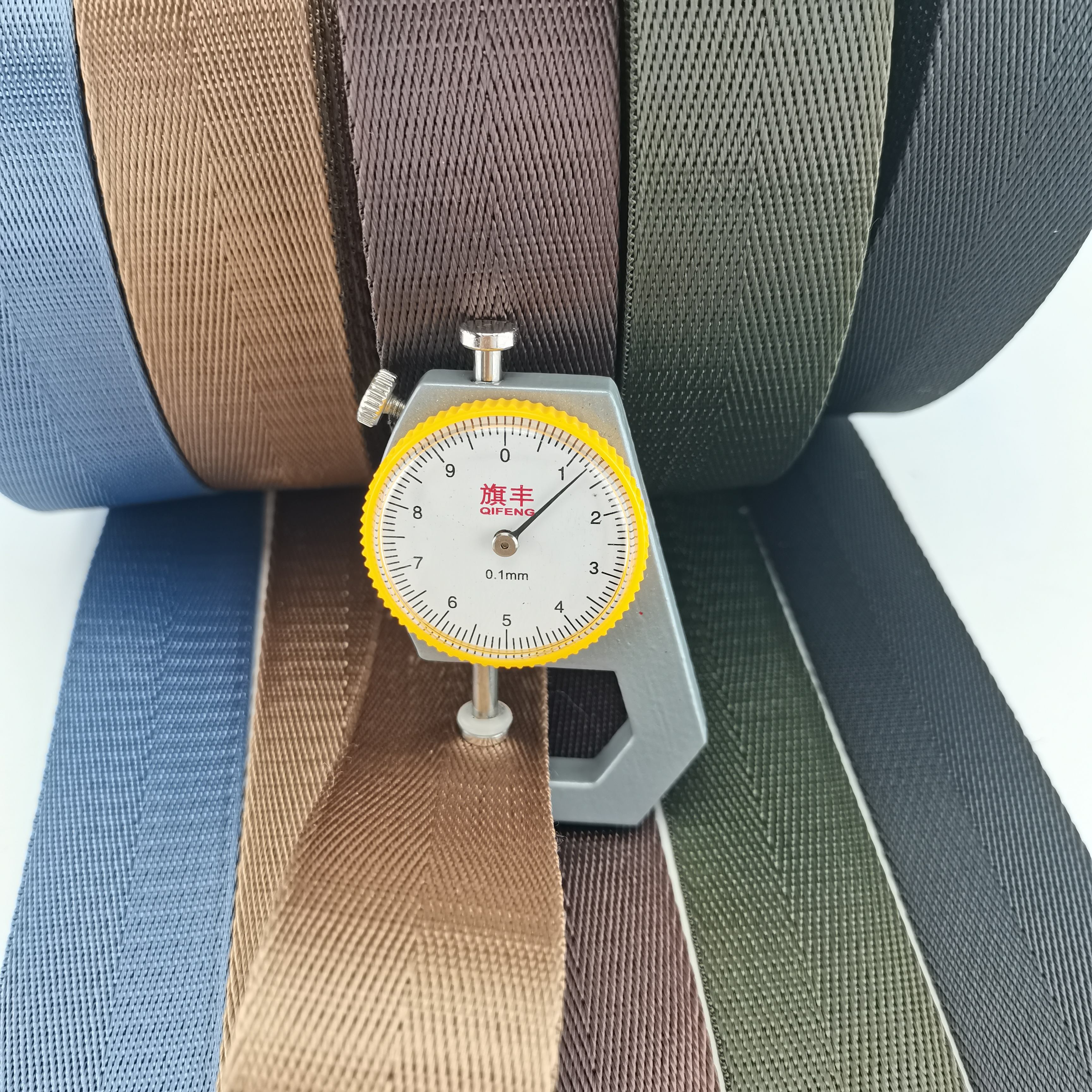 Customized Nylon Bag Strap High Quality 100% Nylon Herringbone Webbing Heavy Straps for Bags Hammocks Outdoor Climbing Pet Leash