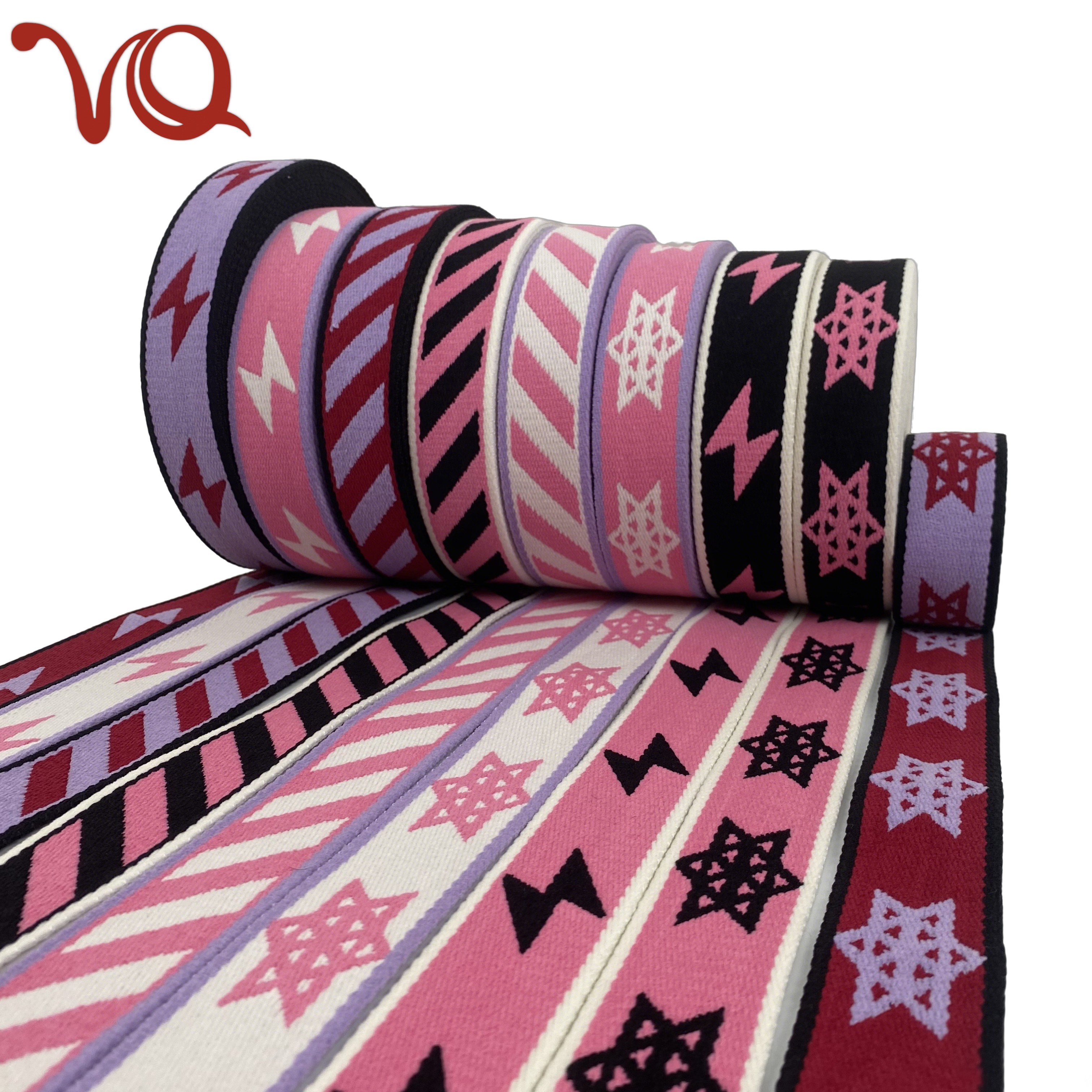 Premium Slub Yarn Poly Cotton Webbing Soft Skin Friendly Patterned Woven Strap for Pet Leash Fashion Bags and Backpack Straps Premium Slub Yarn Poly Cotton Webbing Soft Skin Friendly Patterned Woven Strap for Pet Leash Fashion Bags and Backpack Straps