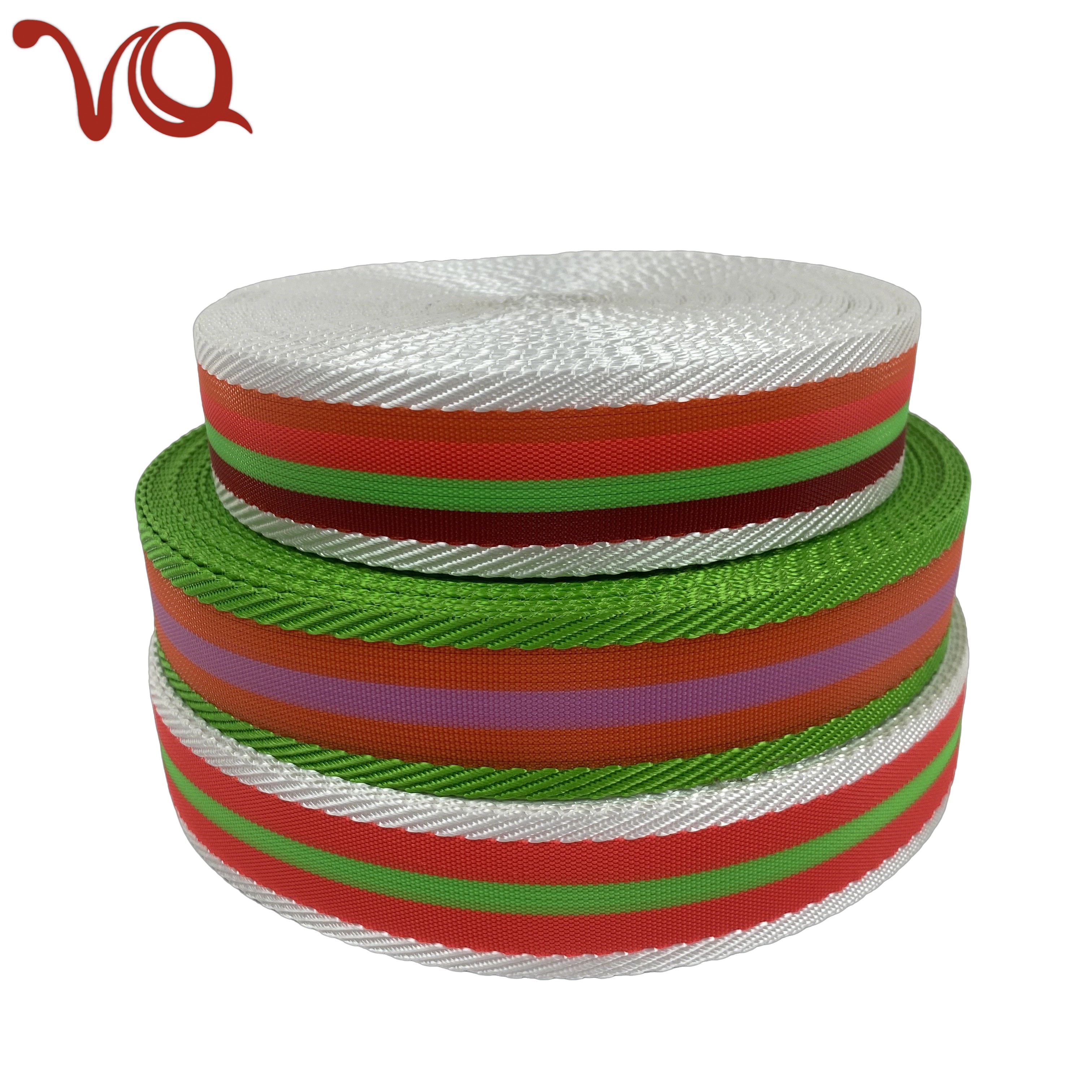 For Hiking Backpack Corded Premium Polyester Monofilament Strap Custom Exquisite for Cargo Tie Down Striped Elegant Woven Strap For Hiking Backpack Corded Premium Polyester Monofilament Strap Custom Exquisite for Cargo Tie Down Striped Elegant Woven Strap