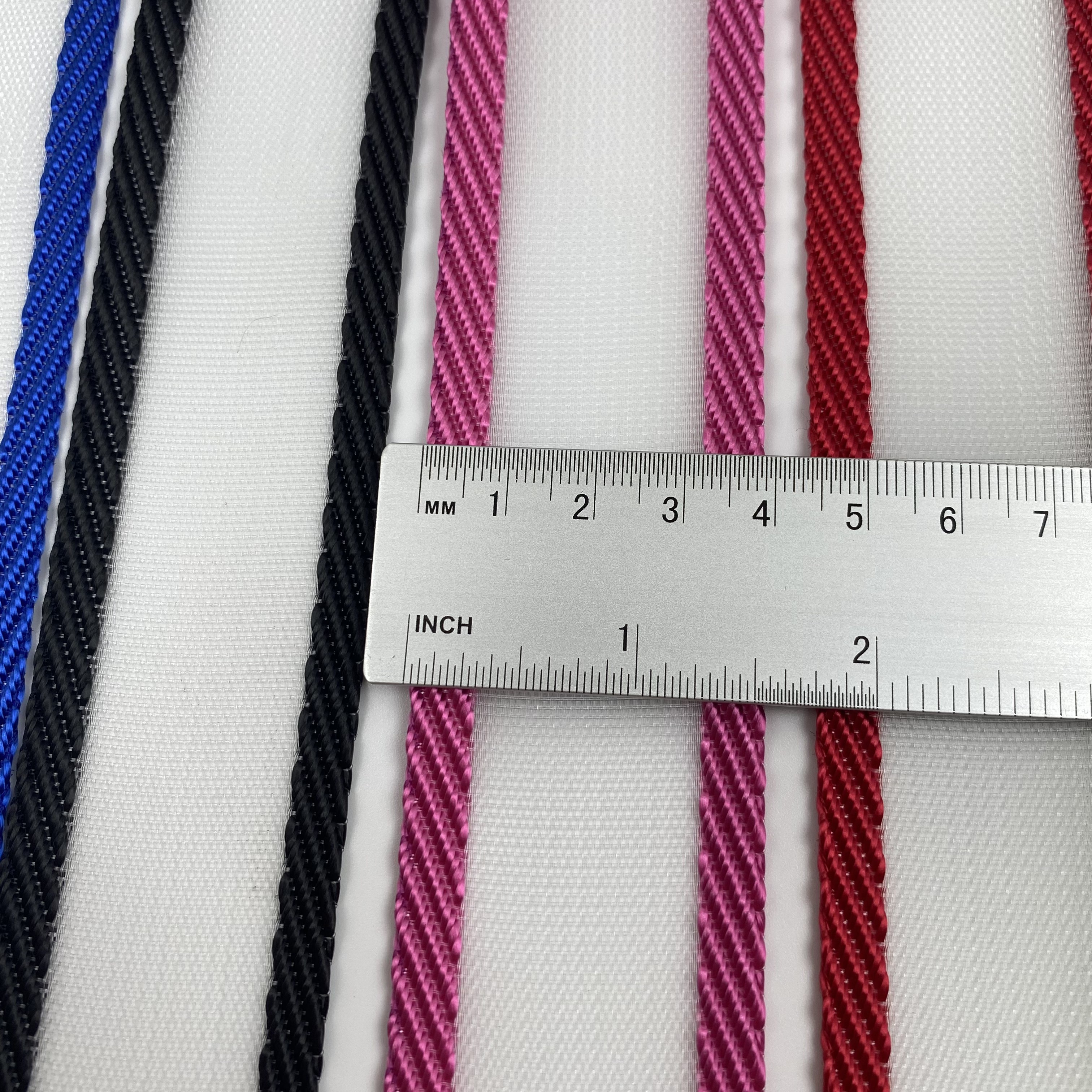 White Center Wide Polyester Monofilament Webbing Wholesale for Clean Cut Premium Strap for Outdoor Backpack Camping