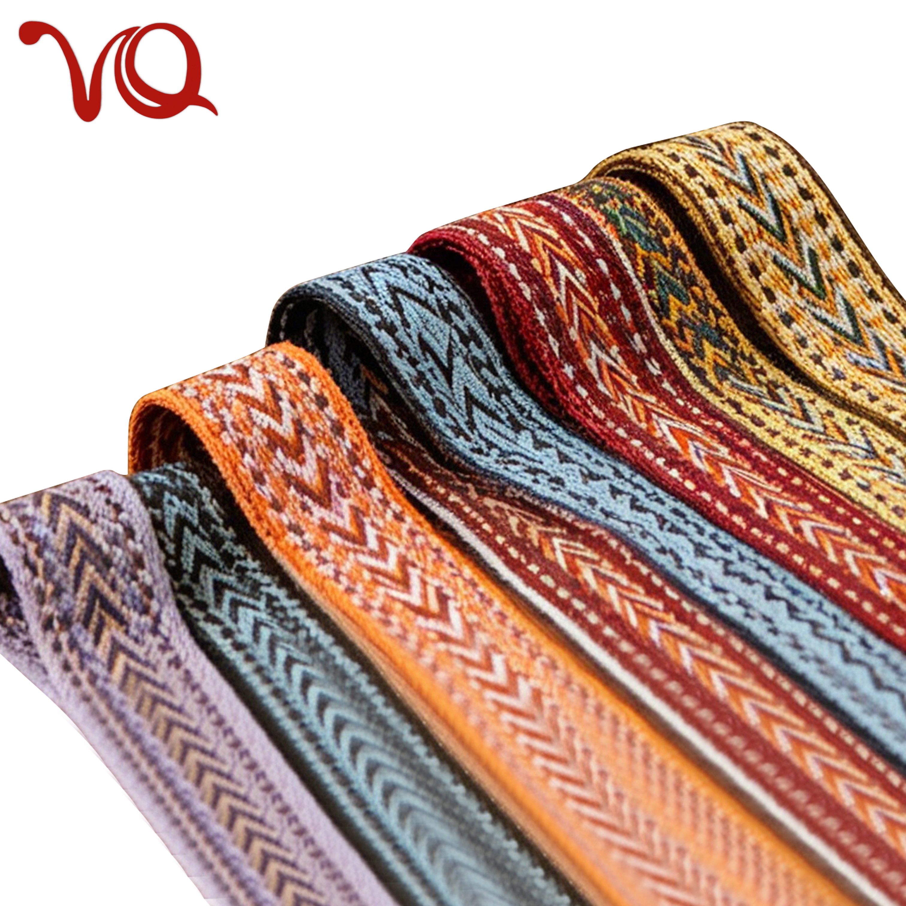 3.8CM National Style Bag Strap Guitar Strap Hand Strap Polyester Jacquard Weave Webbing Strap Wholesale 3.8CM National Style Bag Strap Guitar Strap Hand Strap Polyester Jacquard Weave Webbing Strap Wholesale