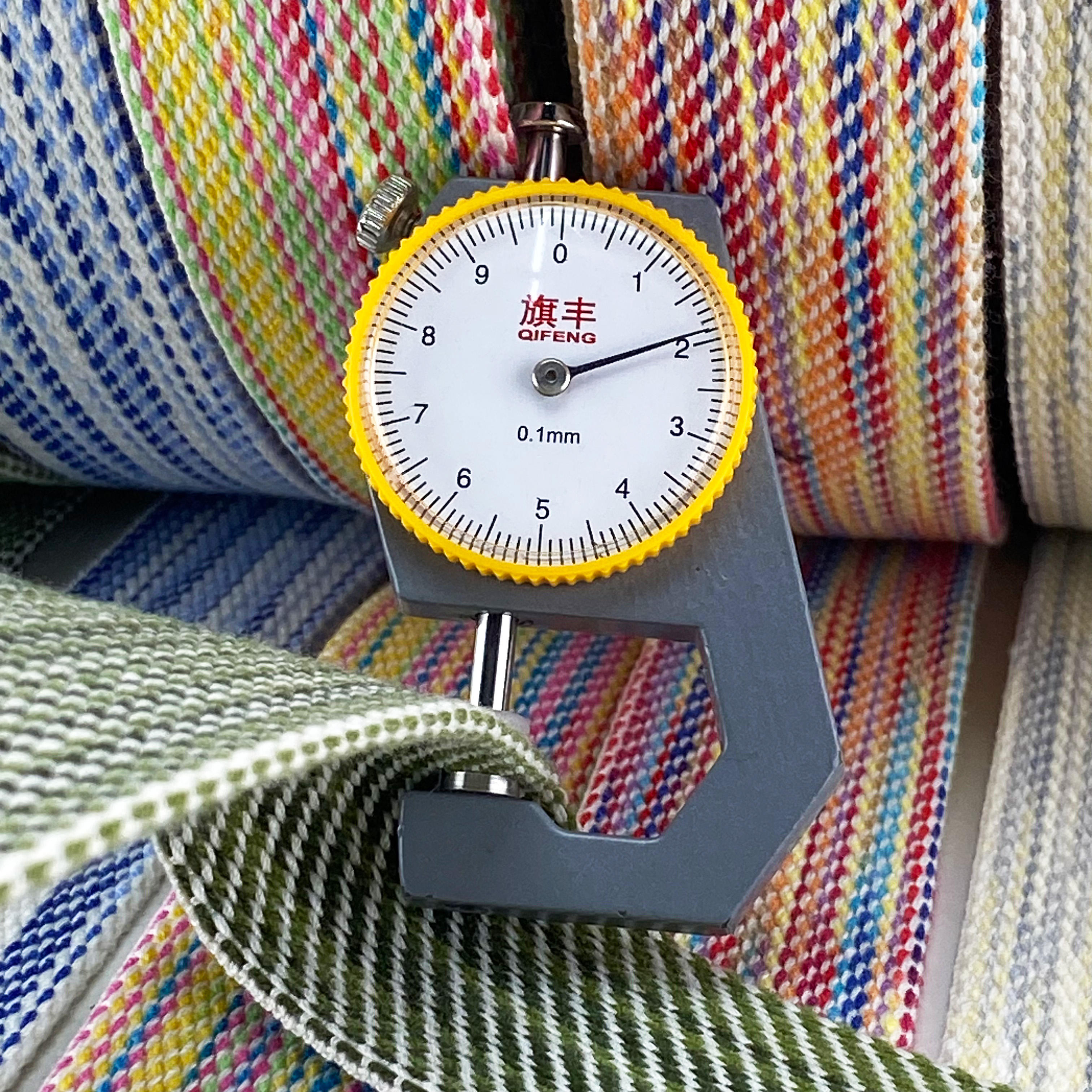 New Style Customized 2.5cm, 3.8cm, 5.0cm High-quality Satin Cotton Webbing Straps for Backpack Straps Clothing Accessories