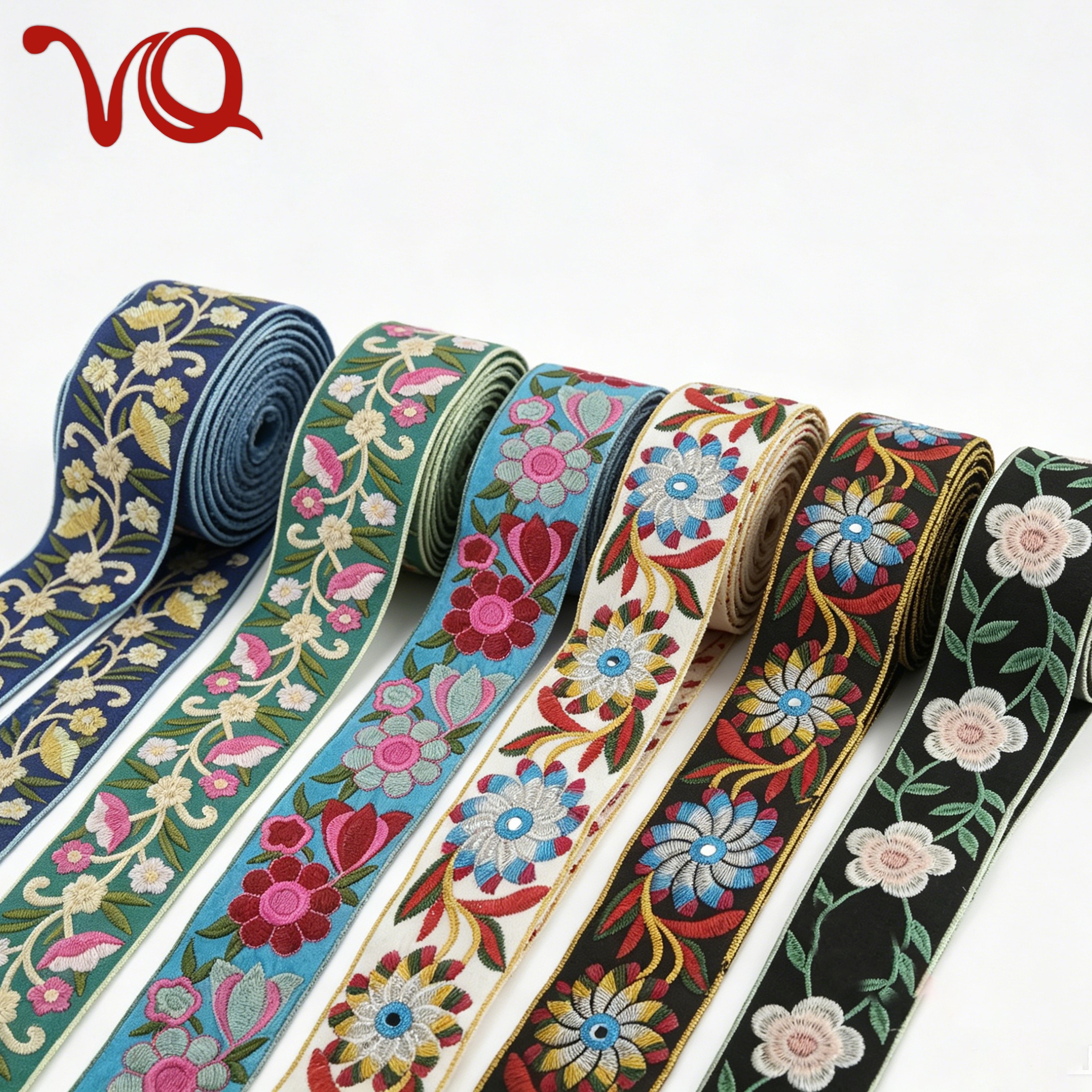 Custom High Quality Bag Strap 2 Inch Embroidered Woven Webbing for Arts and Crafts Luxury Bag Strap High Density Custom High Quality Bag Strap 2 Inch Embroidered Woven Webbing for Arts and Crafts Luxury Bag Strap High Density