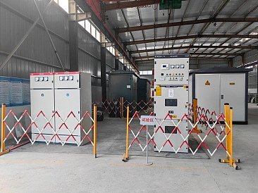 High-Voltage Testing Area
