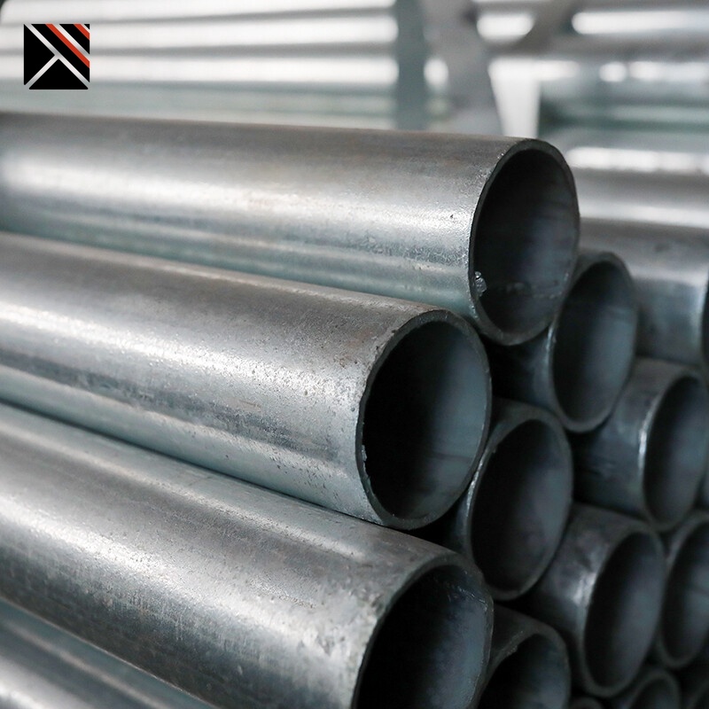 DX51D Galvanized Steel Round Pipe