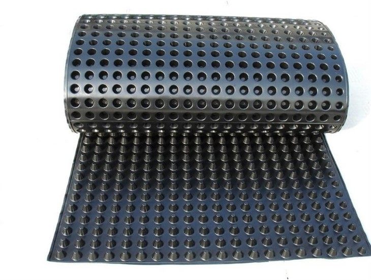 Drainage Board With Geotextile