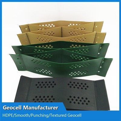 Geocell for Slope Protection