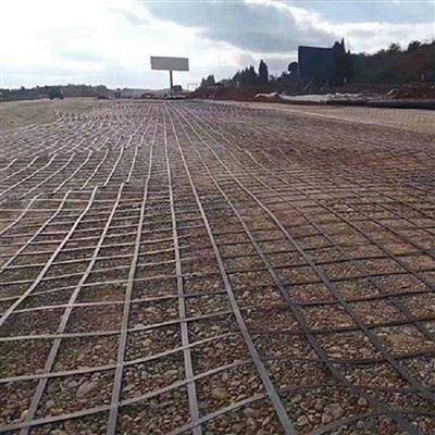 Steel Plastic Geogrid