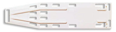 Rotational Molding Manufacturer Medical Trauma Fixation Spine Stretcher Rotomolding Emergency Rescue Spinal Board Stretcher Rotational Moulding Supplier
