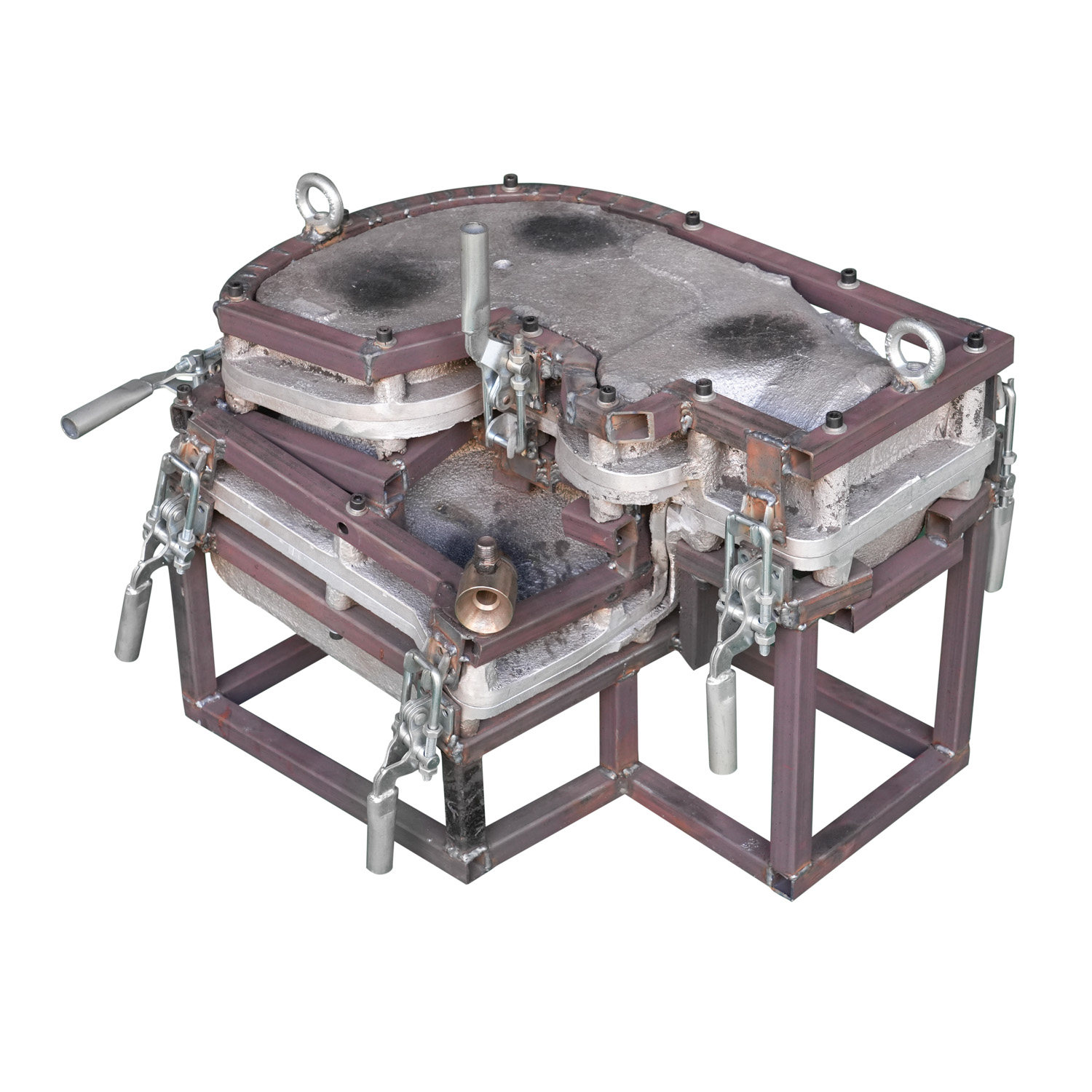 Rotomolding Factory Custom Aluminum Rotomolding Tank Mould for Agriculture Machinery Rotomold Supplier Rotational Moulding