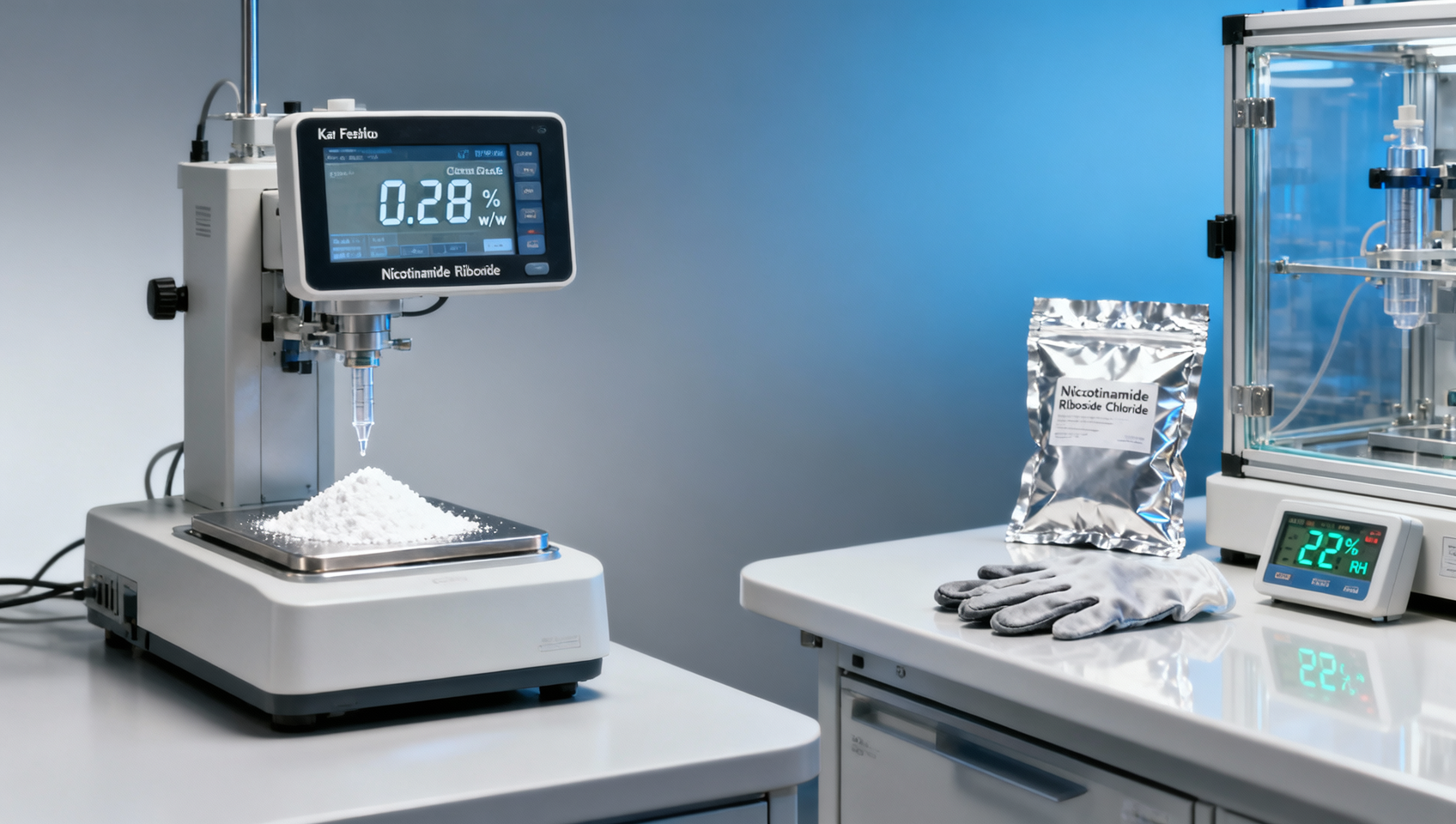 The hidden moisture sensitivity of Nicotinamide Riboside Chloride in manufacturing