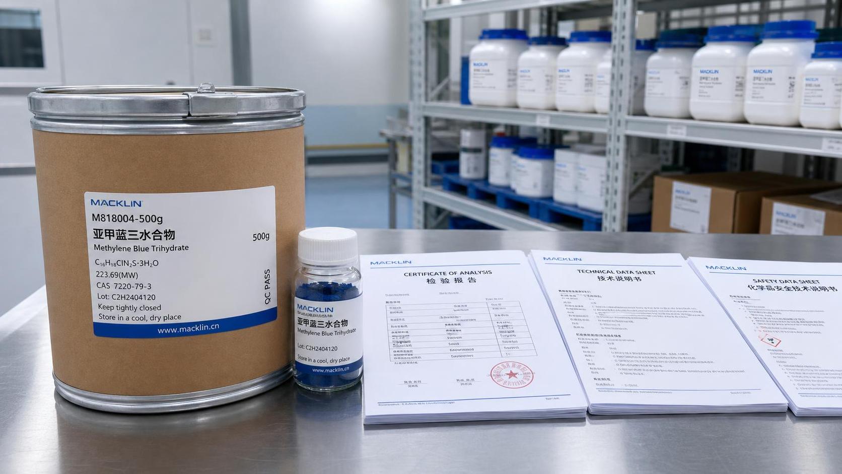 Methylene Blue Trihydrate Wholesale: What Bulk Buyers Should Check First