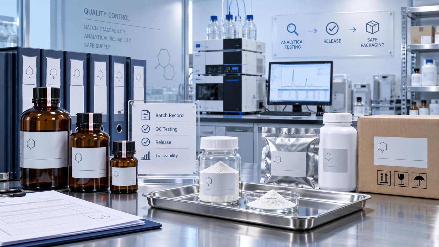 How to verify traceability from a 5-amino-1MQ powder OEM partner