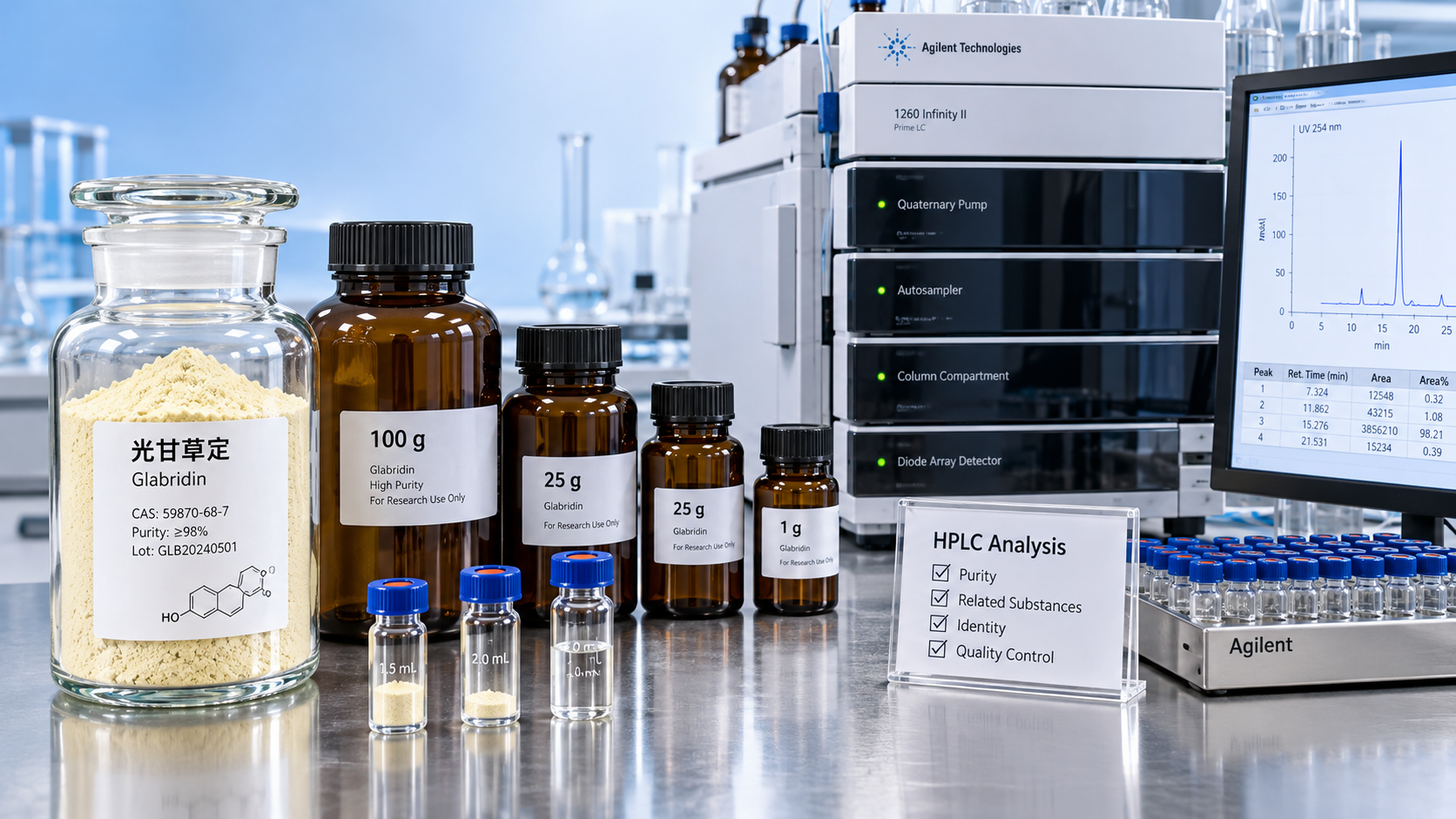 Glabridin Price Differences: Comparing Purity, Test Methods, and Order Size