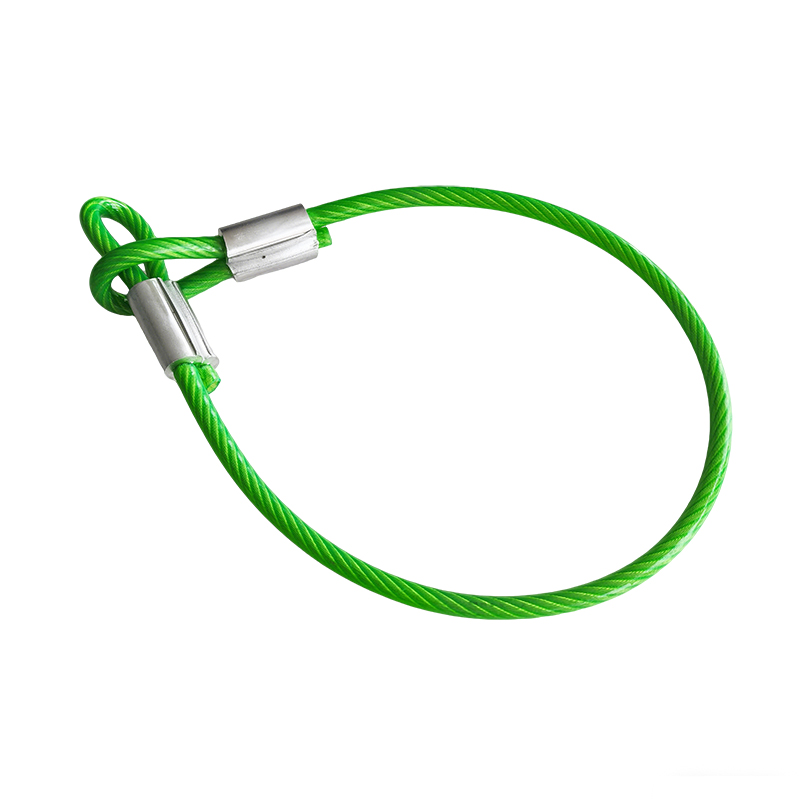 12mm PVC coated wire rope Sling 5tons Heavy Duty Eye to Eye