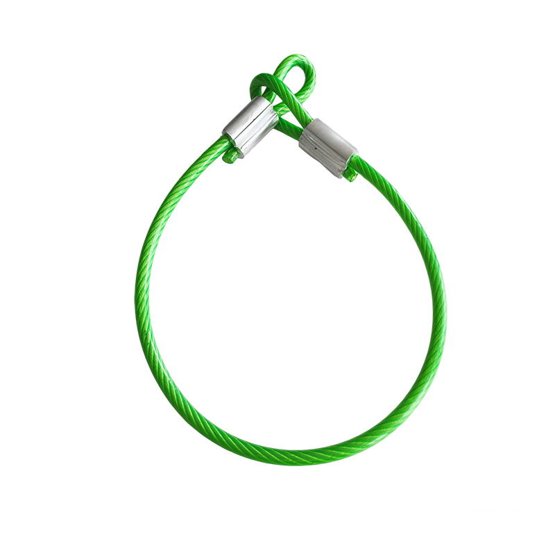 12mm PVC coated wire rope Sling 5tons Heavy Duty Eye to Eye