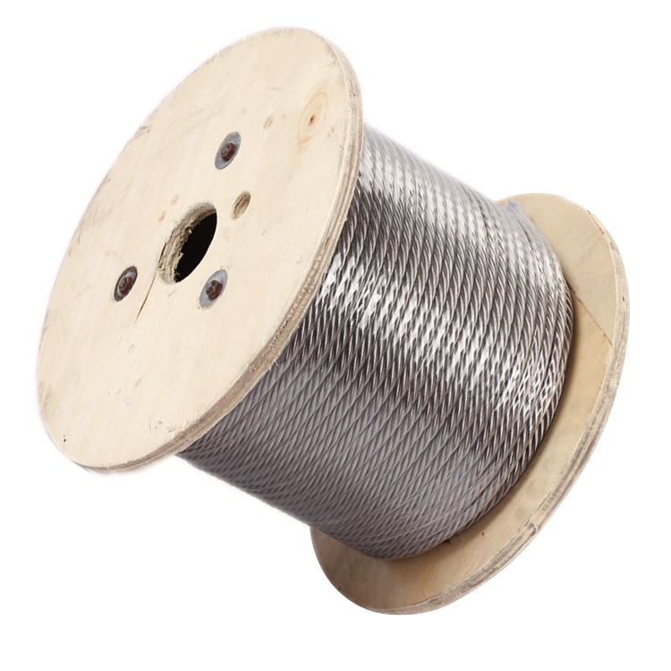 7x19 Stainless Steel Wire Rope 0.8-14mm Use for fishing industry