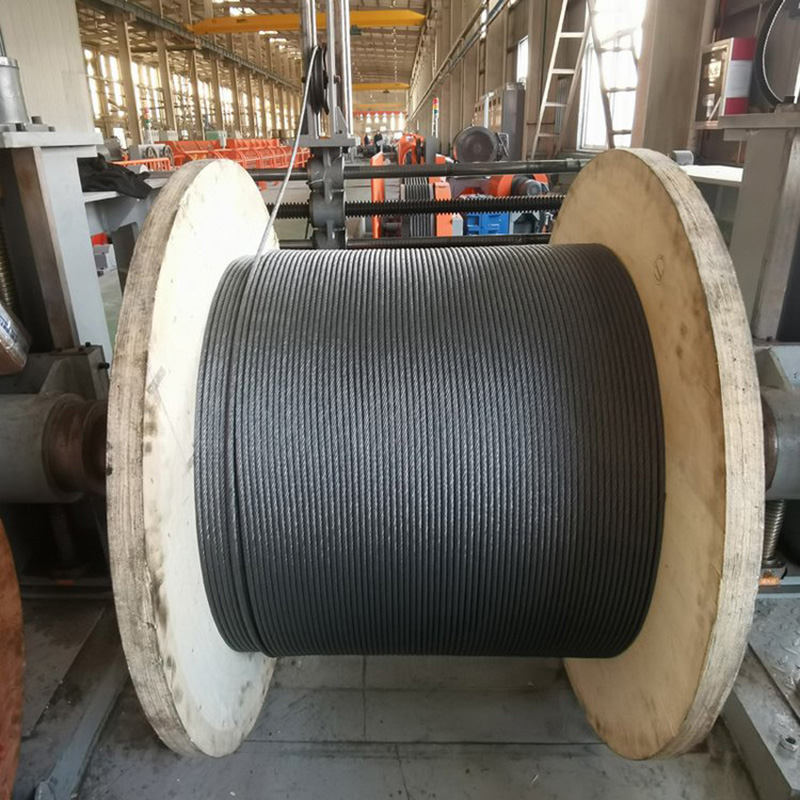 Elevator steel wire rope 8x19S wear-resistant 6-22mm machine rope 