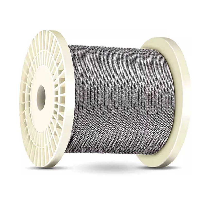 7x7 Steel Core Galvanized Steel Wire Rope 1.2-5.0mm use for Bundle and Fence