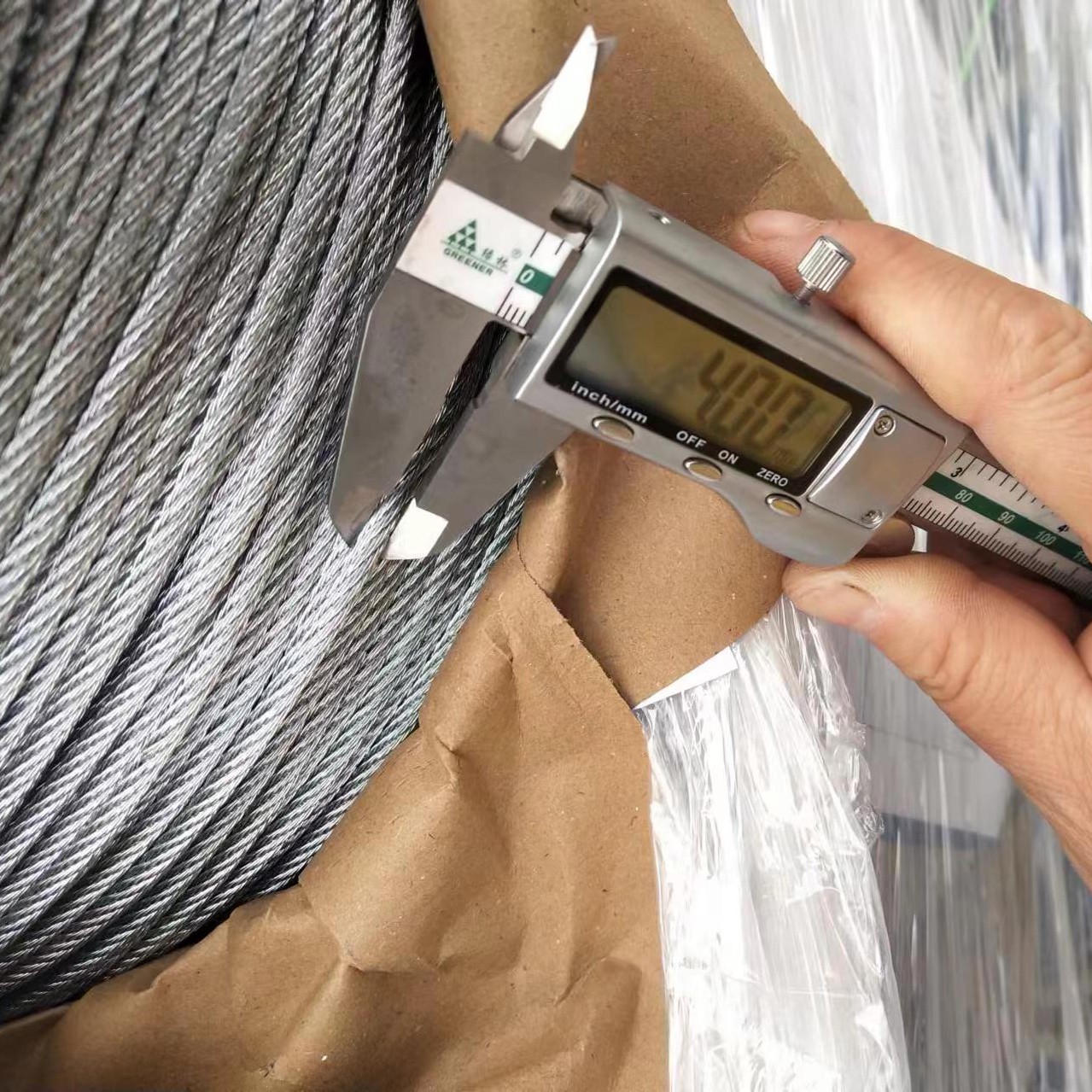 7x7 Steel Core Galvanized Steel Wire Rope 1.2-5.0mm use for Bundle and Fence