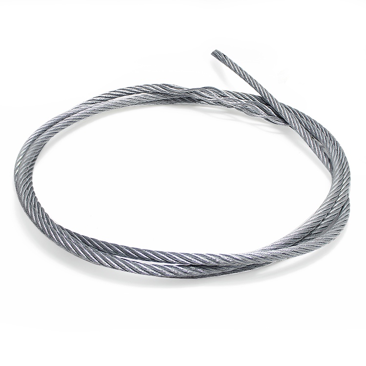 7x19 galvanized steel wire rope 3.0-12.0mm use for Cranes 
