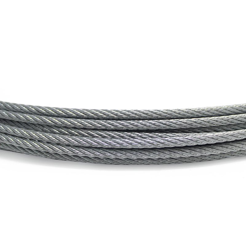 6x7+FC Flexible Galvanized Steel Wire Rope 1.5-10mm Steel Cable