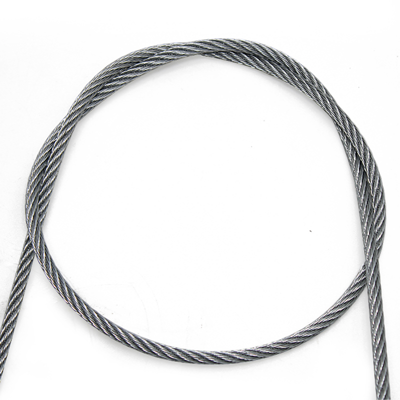6x7+FC Flexible Galvanized Steel Wire Rope 1.5-10mm Steel Cable