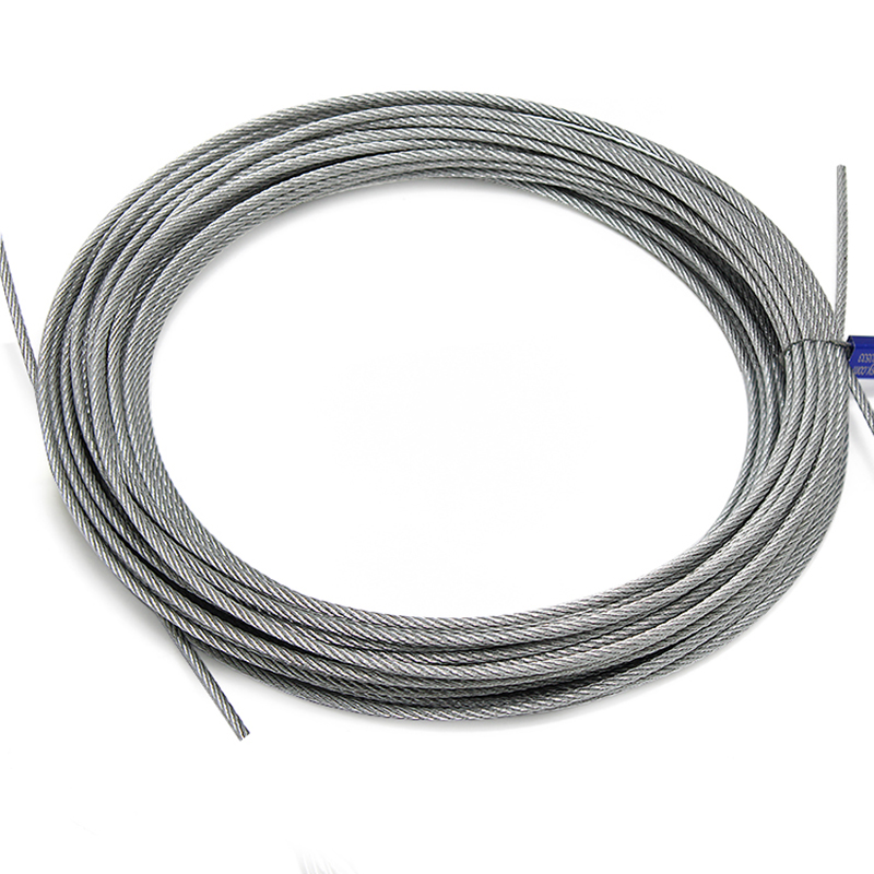 6x7+FC Flexible Galvanized Steel Wire Rope 1.5-10mm Steel Cable