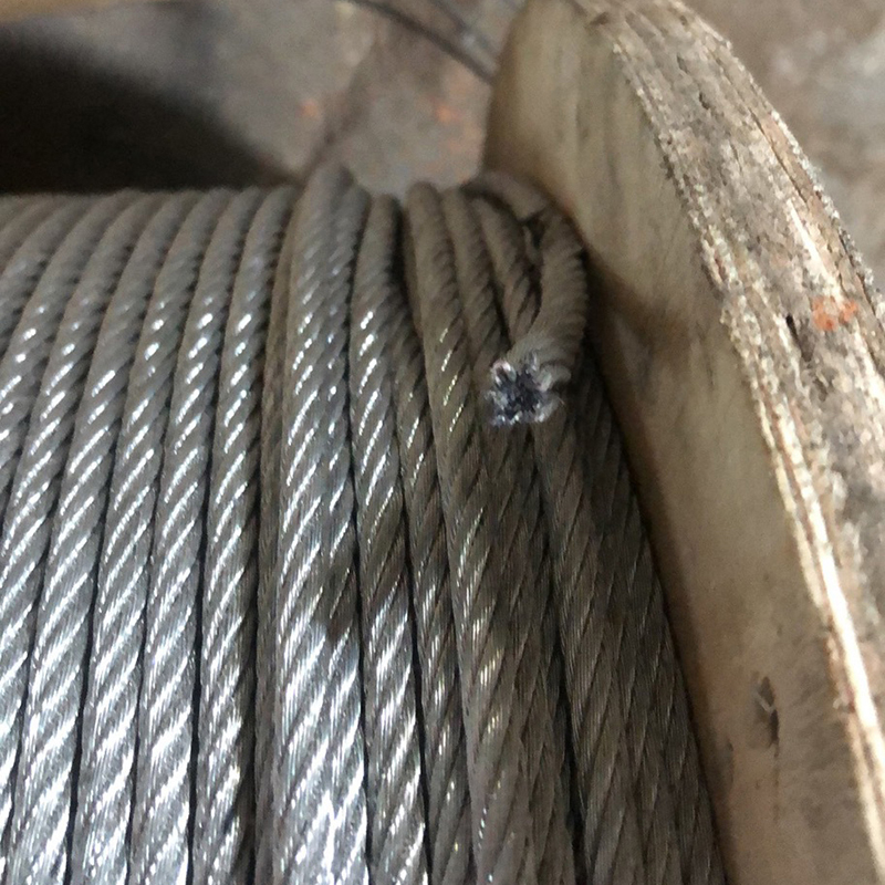 6x12+7FC Galvanized Steel Wire Rope 3-12mm Use for Tying Towing Light Load Agriculture