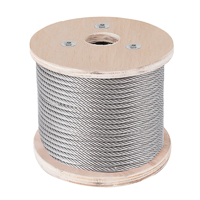 1x19 Galvanized Steel Wire Rope 1.5mm 1.8mm 2mm Inner Wire Steel Core Brake Cables