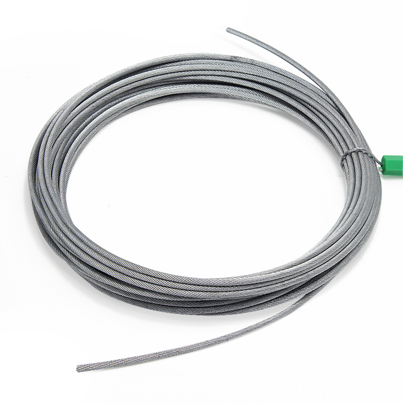 1x19 Galvanized Steel Wire Rope 1.5mm 1.8mm 2mm Inner Wire Steel Core Brake Cables