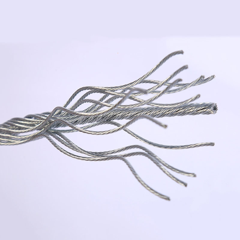 19x7 galvanized steel wire rope 4.0-18.0mm Anti rotation steel cable 
