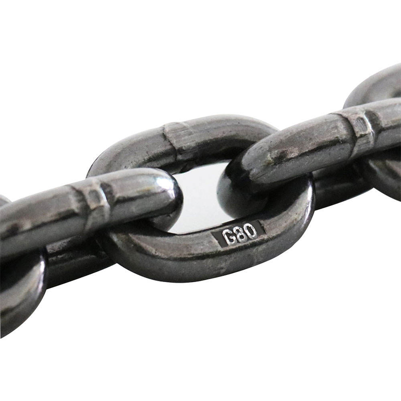 NACM90 EN818-2 G80 Black Heavy Duty 6mm 8mm 10mm Alloy Steel Lifting Chain