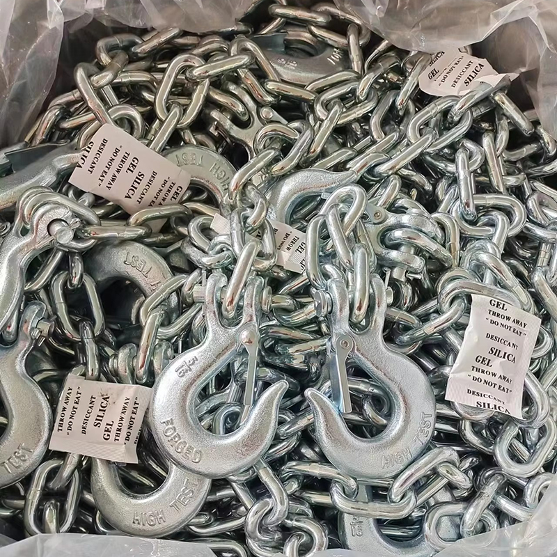 US Standard G43 Welded Mining Round Galvanized High Test Link Chain