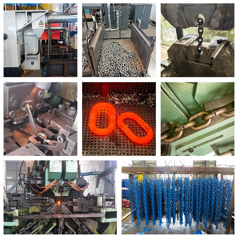 ASTM A413-80 Standard G30 Proof Coil Chain Galvanized Link Chain Q235 Carbon Steel Chain