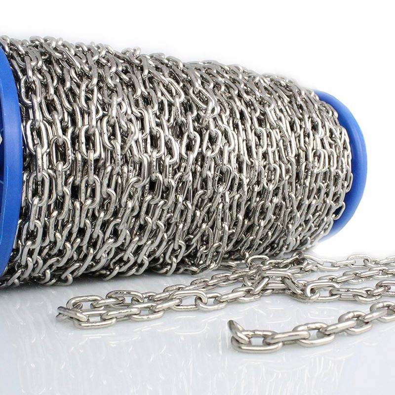 DIN763 DIN764 DIN766 Standard Carbon Steel Electric Galvanized Welded Link Chain