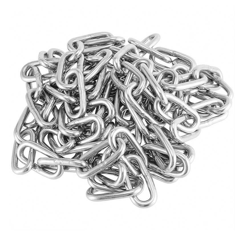 DIN763 DIN764 DIN766 Standard Carbon Steel Electric Galvanized Welded Link Chain