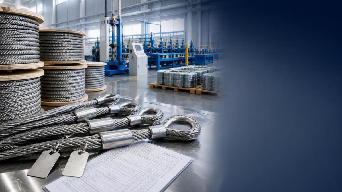 How to Evaluate a Wire Rope Supplier in China for Quality, Traceability, and Lead Time How to Evaluate a Wire Rope Supplier in China for Quality, Traceability, and Lead Time