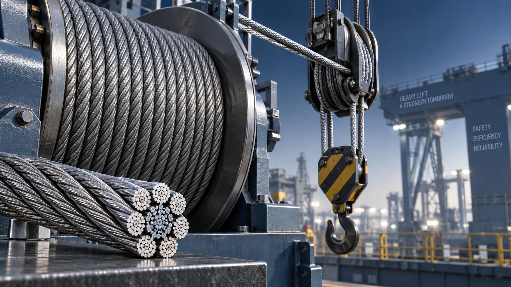 When wire rope with IWRC is safer than fiber core rope When wire rope with IWRC is safer than fiber core rope