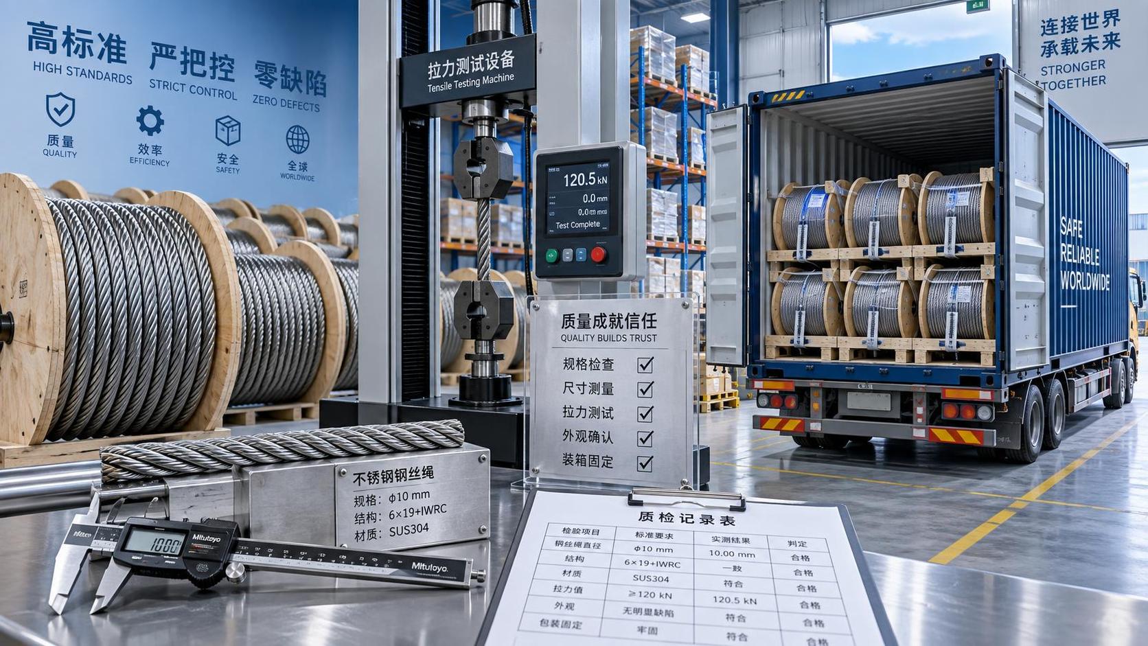 How to assess a wire rope exporter before a container order How to assess a wire rope exporter before a container order