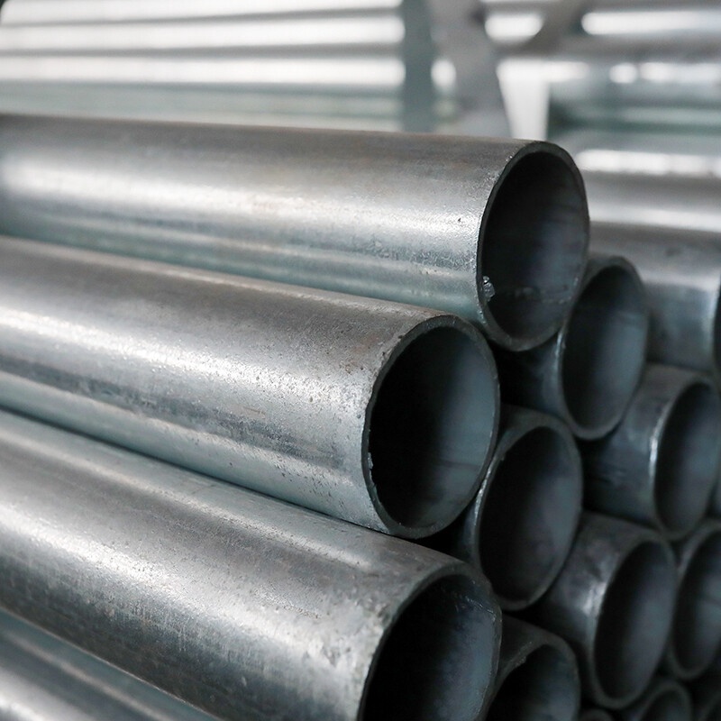 DX51D Galvanized Steel Round Pipe
